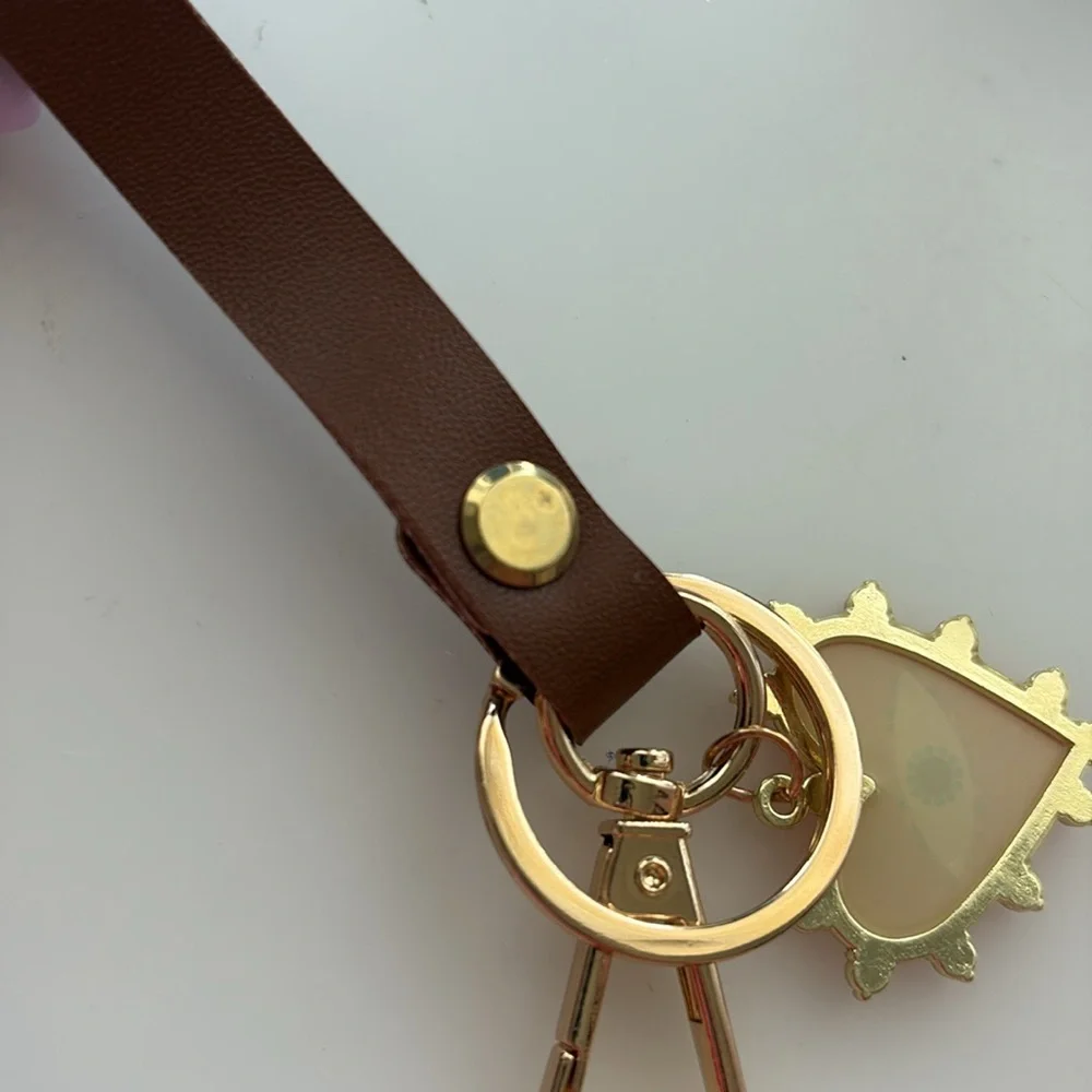 New Boutique Turkish Eye Key Chain or Bag Charm - Picture 3 of 3